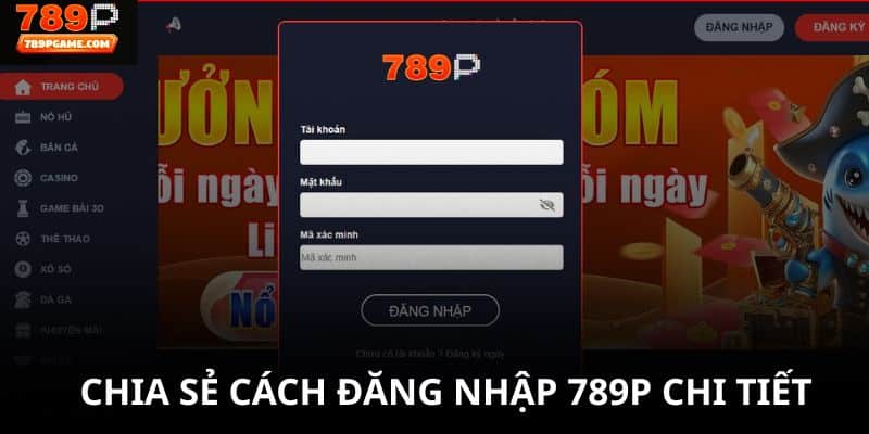 Hướng dẫn cụ thể thao tác đăng nhập vào hệ thống